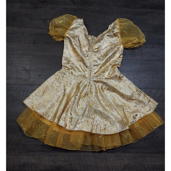 Costume Goldilocks Adult Storybook Fairy Tale Fancy Dress Up Halloween 3 Piece - Picture 8 of 14